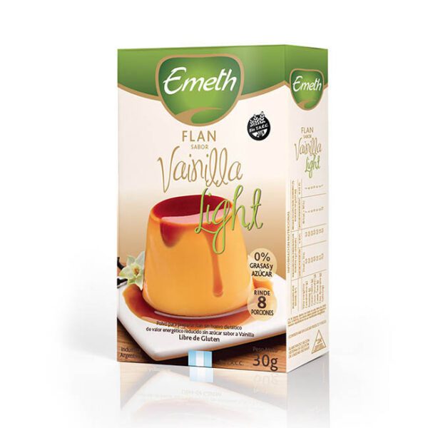 Flan Emeth Vainilla Light 30Gr
