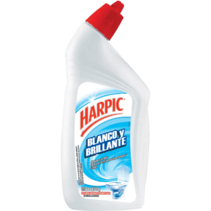 Desinfectante Para Inodoros Harpic Blanco Y Brillante Gel X 500 Ml