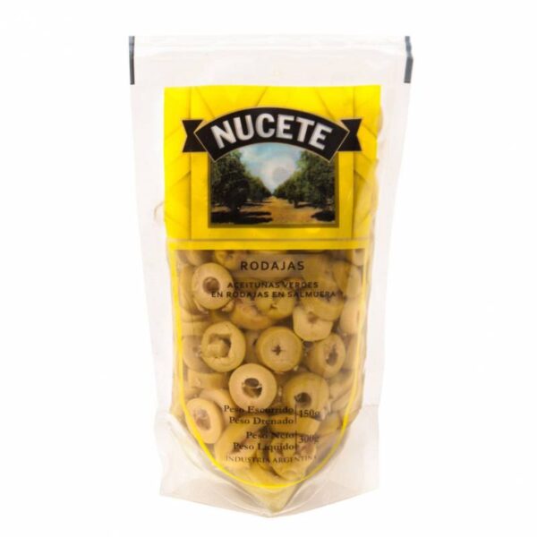 Aceitunas Nucete En Rodajas X 300 Gr