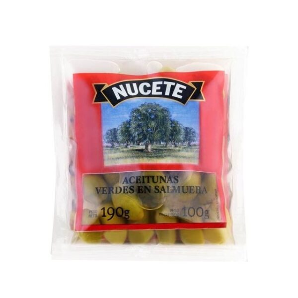 Aceitunas Nucete Verdes x100Gr