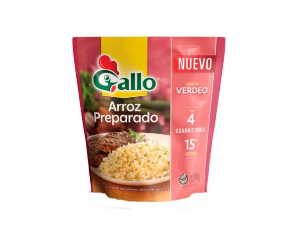 Arroz Gallo Preparado Sabor Verdeo X 240 Gr