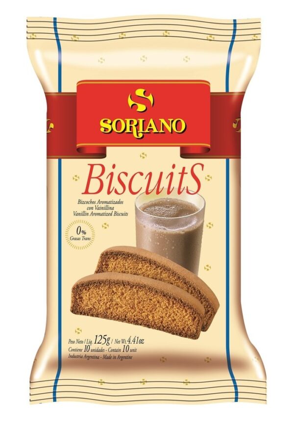 Soriano Biscuits X 125 Gr