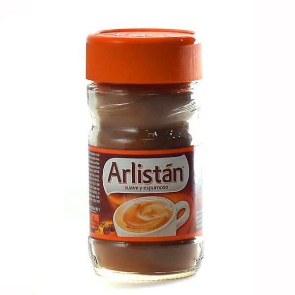 Café Arlistán Instantáneo Suave Y Espumoso x100Gr.