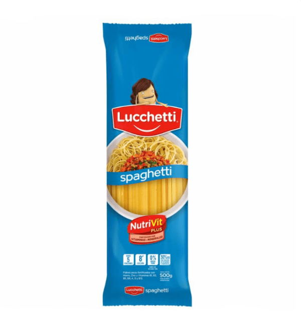Fideos Spaghetti Lucchetti X 500 Gr.