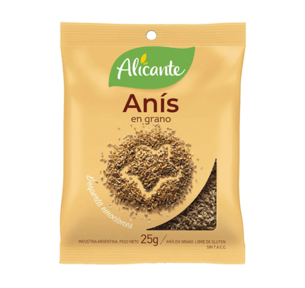 Anís En Grano Alicante X 25 G