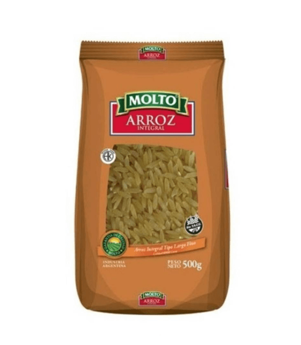 Arroz Integral Molto X 500 Gr Sin T.A.C.C