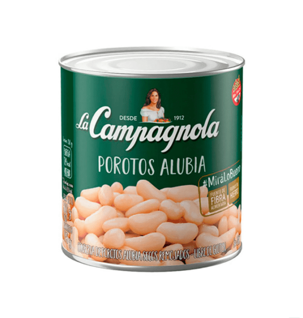 Porotos Alubia La Campagnola Lata X 350Gr.