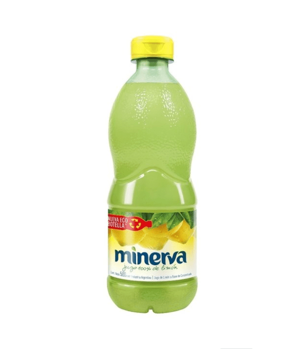 Jugo De Limón Minerva X 500 Cm³ Sin Tacc