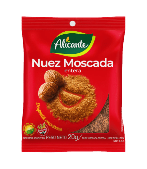 Nuez Moscada Entera Alicante X 20 Gr