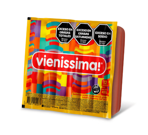 Salchichas Vienissima X 12 Unidades