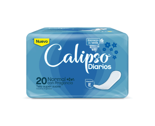 Protectores Diarios Calipso Anatómicos Super Suaves Con Fragancia X20U