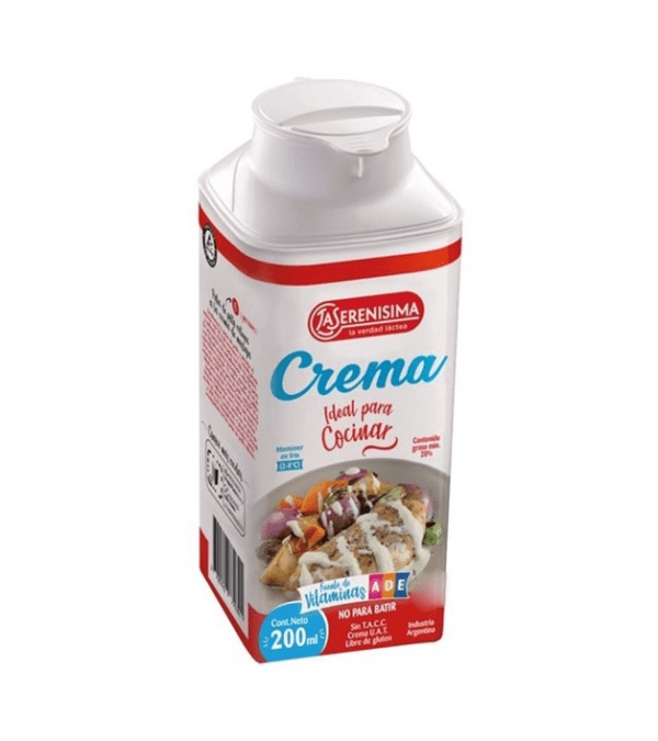 Crema Cocinar La Serenisima Tetra 200Ml