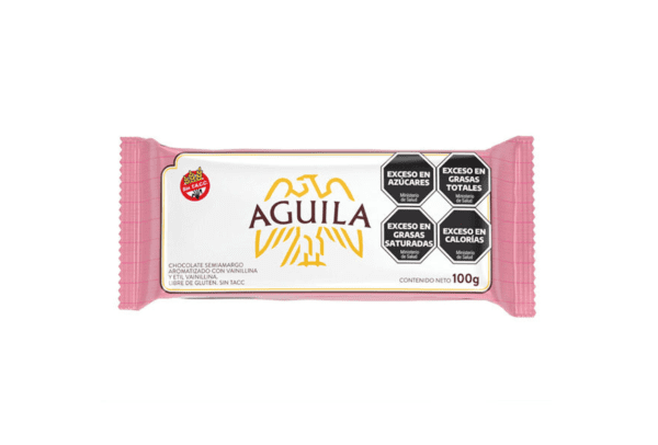 Chocolate Aguila Semi Amargo X100G