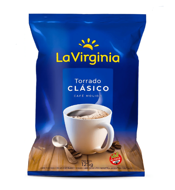 Café Molido La Virginia Bolsa X 125 Gr.