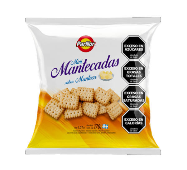 Galletitas Par Nor Mini Mantecadas X 170 Gr