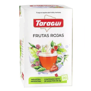 Té Taragui Frutos Rojos 20 Saquitos