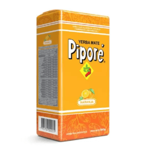 Yerba Mate Pipore Sabor Naranja 500Grs