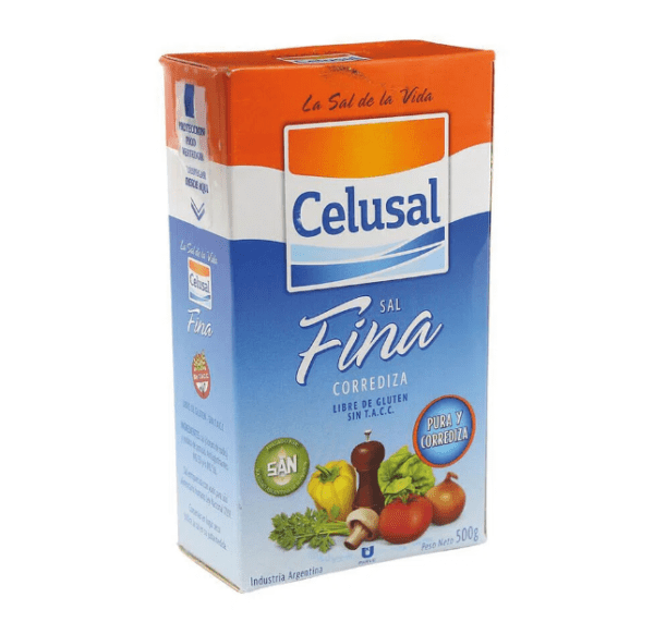 Sal Fina Corrediza Celusal Caja X 500 Gr.