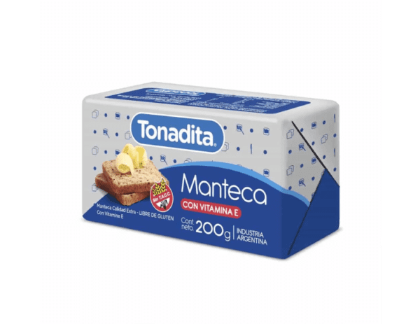 Manteca Tonadita X 200 G