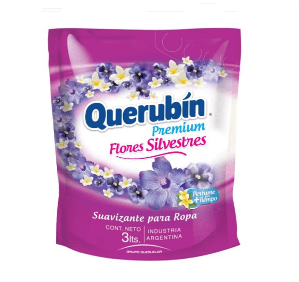 Suavizante Para Ropa Querubín Flores Silvestres X 3 L