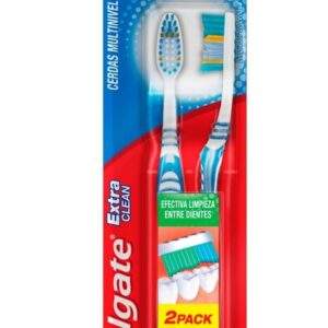 Cepillo De Dientes Extra Clean 2X1 ( Colgate )