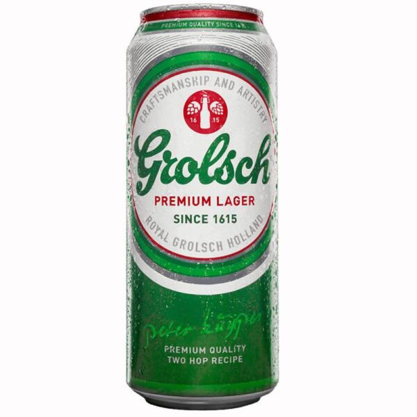 Cerveza Grolsch Lata X 473Cc