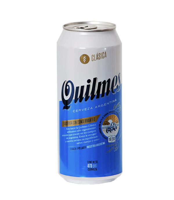 Cerveza Quilmes Lata X 473 Cm³