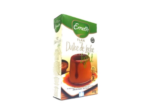 Flan Emeth Dulce De Leche Light X 30 Gr