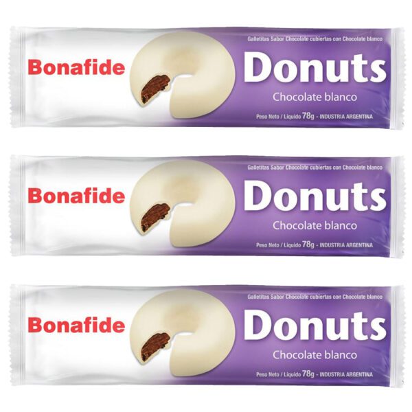 Galletitas Donuts Blanca X78Gr