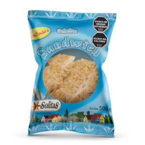 Galletitas Intensas Sandwich Solitas X 500 Gr.