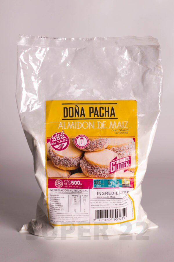 Almidón De Maíz Doña Pacha 500 Gr