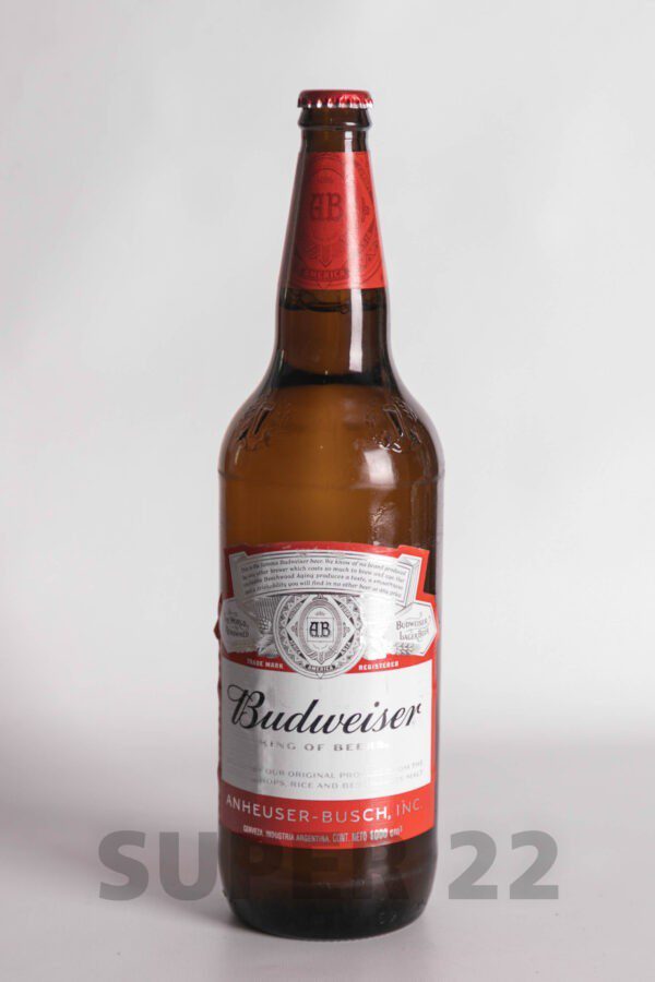 Cerveza Budweiser X 1000 Cm³