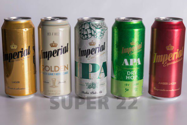 Cerveza Imperial Amber Lager Lata 473 Cc