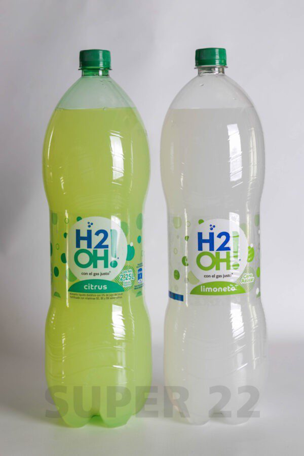Gaseosa H2OH! Limoneto X 2.25 L
