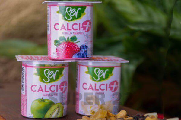 Yogur Ser Calcio Frutilla+Arándanos 120Gr