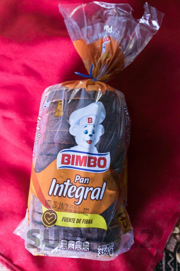 Pan Lactal Integral Bimbo 350Gr