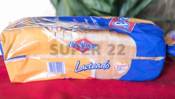 Pan Lactal Lacteado Don Yeyo X 600 G