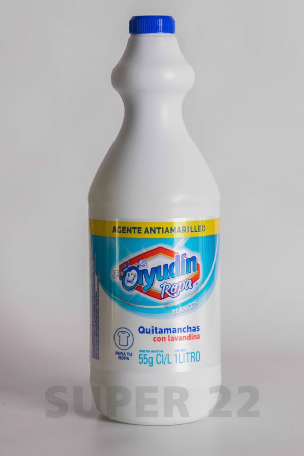 Quitamanchas Ayudín Ropa Blanca X 1 Litro