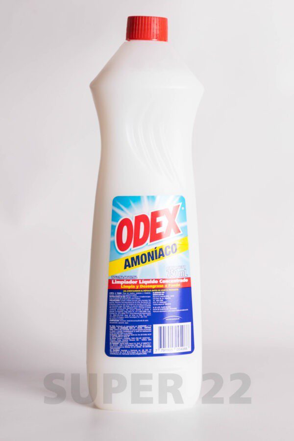 Limpiador Líquido Concentrado Odex Amoníaco X 750 Ml
