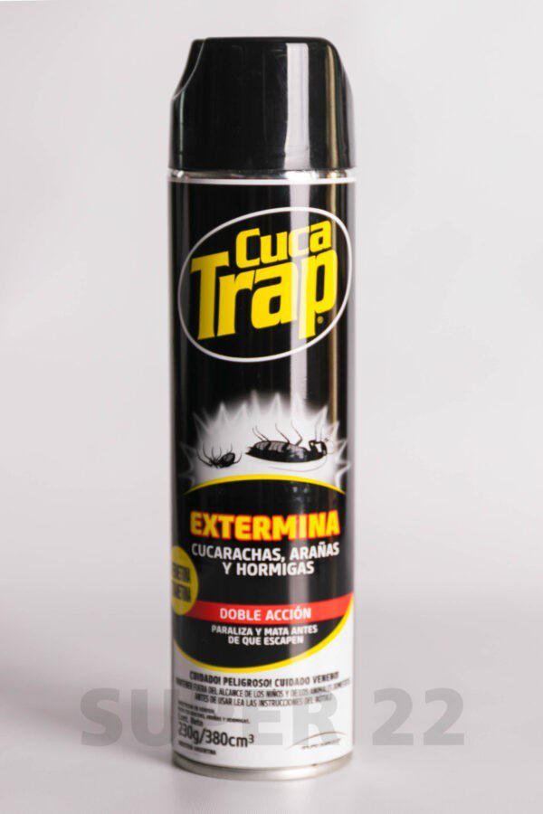 Mata Hormigas, Arañas Y Cucarachas Cuca Trap X 380 Cm³