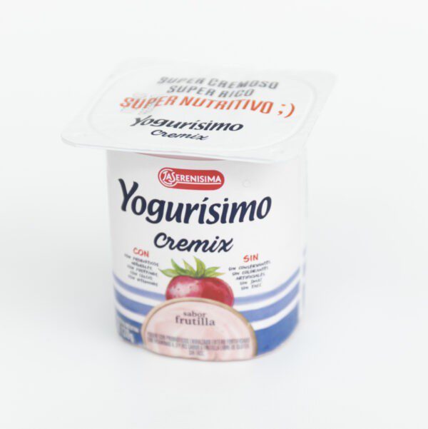 Yogur Yogurisimo Cremix Frutilla X120G