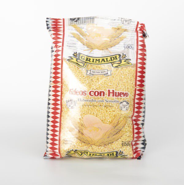 Fideos Municion Grimaldi Al Huevo X500G
