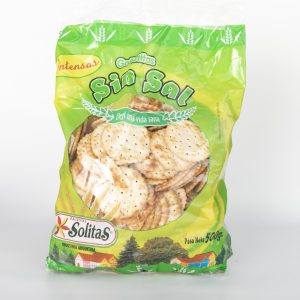 Galletitas Solitas Intensas Sin Sal X 500 Gr