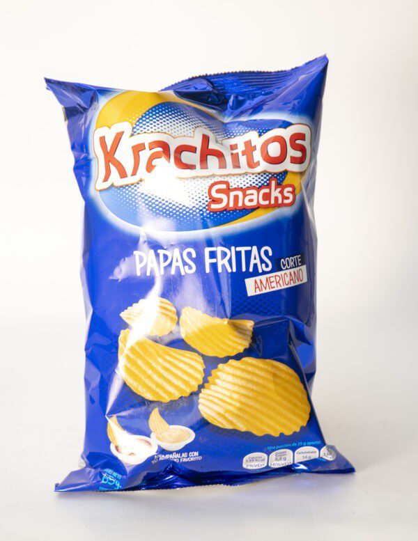 Papas Fritas Krachitos Corte Americano Snacks X 65 Gr.