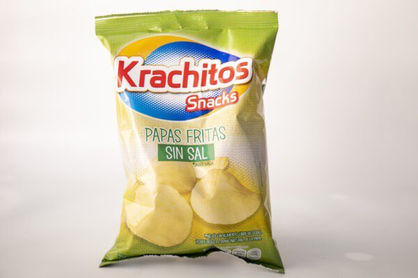 Papas Fritas Krachitos Sin Sal Agregada Snacks X 65 G