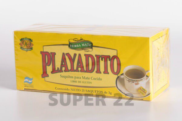 Mate Cocido Playadito X 25 Saquitos