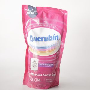 Jabon Liquido Para Lavar Ropa Querubin Baja Espuma Doy Pack X 800 Ml