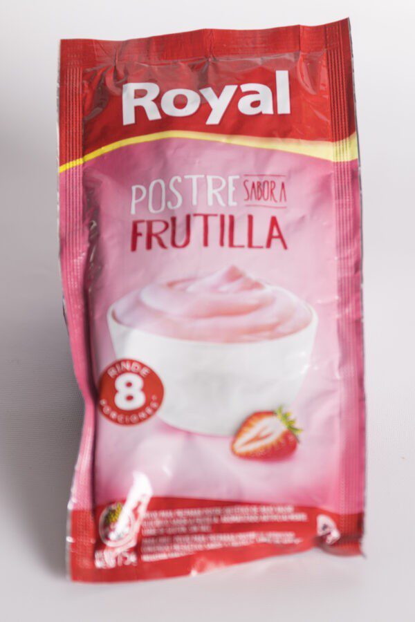 Postre Royal Sabor Frutilla X 75 Gr.