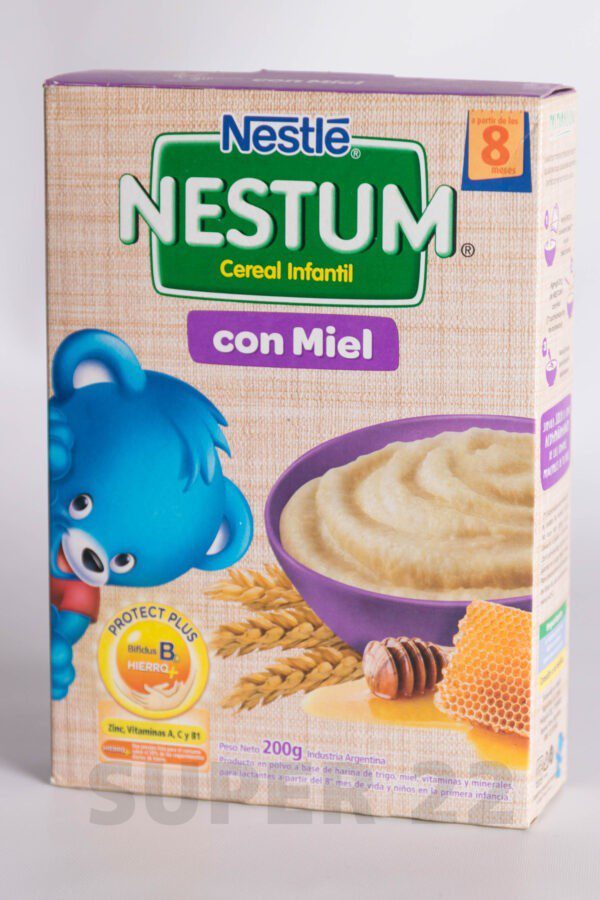 Cereal Infantil Nestum Nestle Trigo Con Miel X 200 Gr.