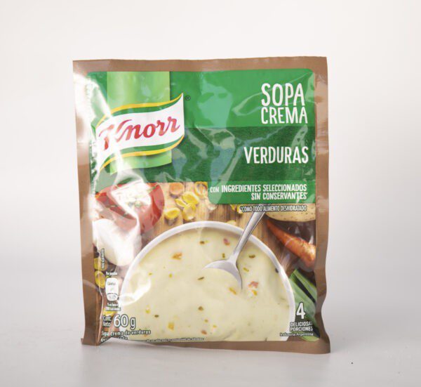 Sopa Crema Knorr Verduras X 60 Grs
